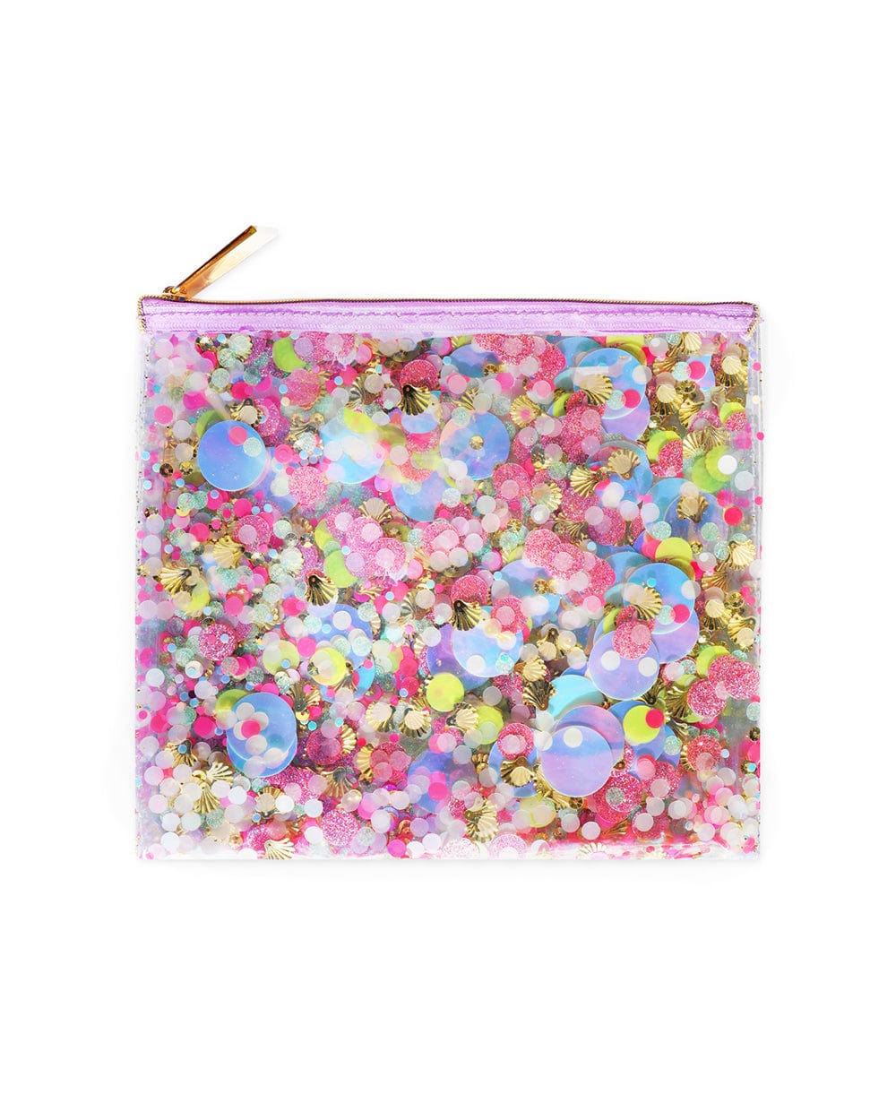 Shell-Ebrate Confetti Everything Pouch