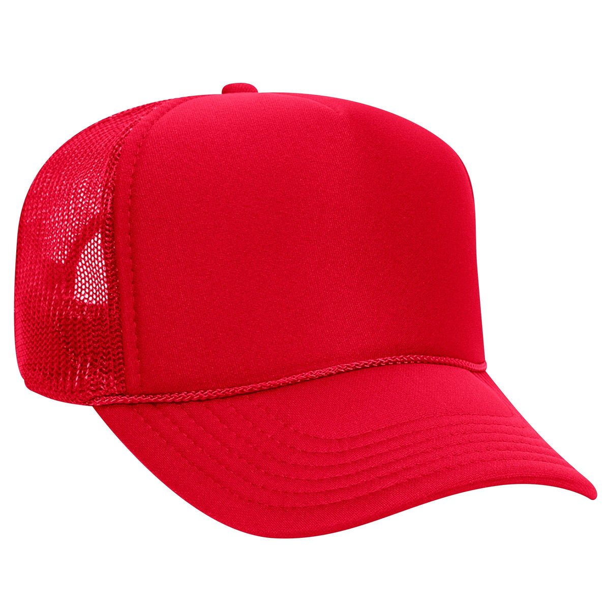 OTTO 32-467 5-Panel, Mid Profile Foam Trucker Hats, Mesh Back