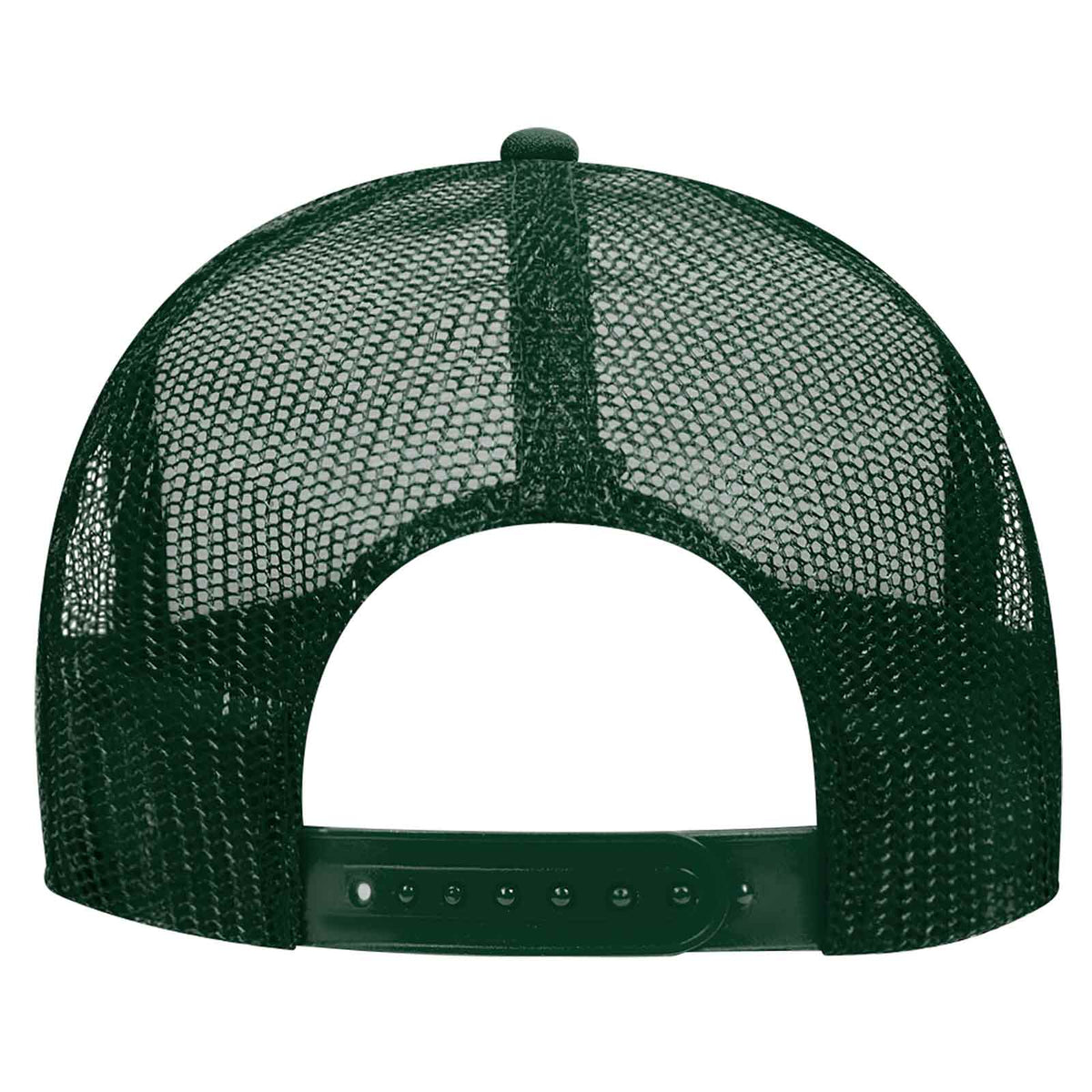 Otto 39-169 5 Panel High Crown Mesh Back Foam Trucker Hat, Polyester Foam Cap