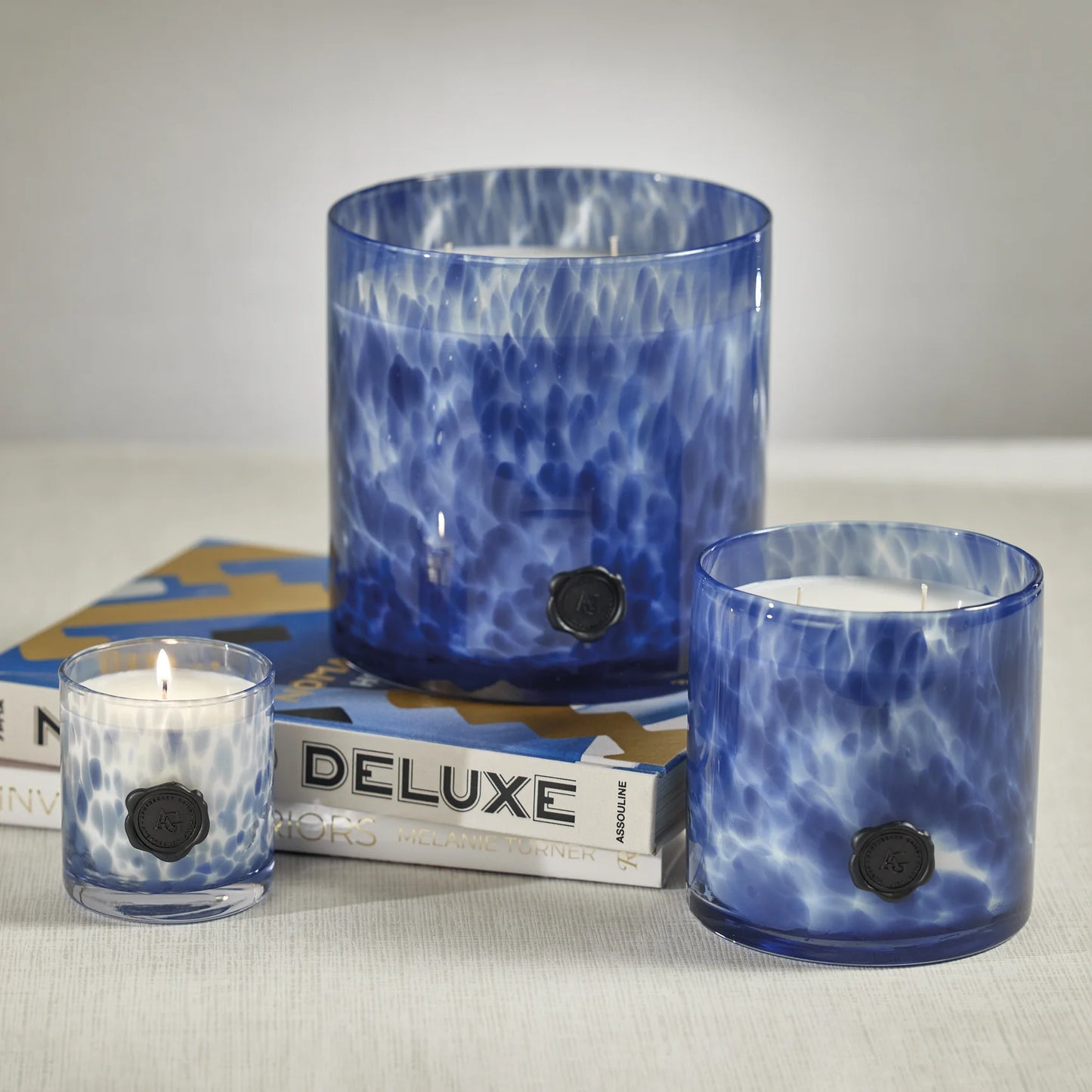 Sea Salt & Coastal Mist - Glass Five-Wick Candle Jar