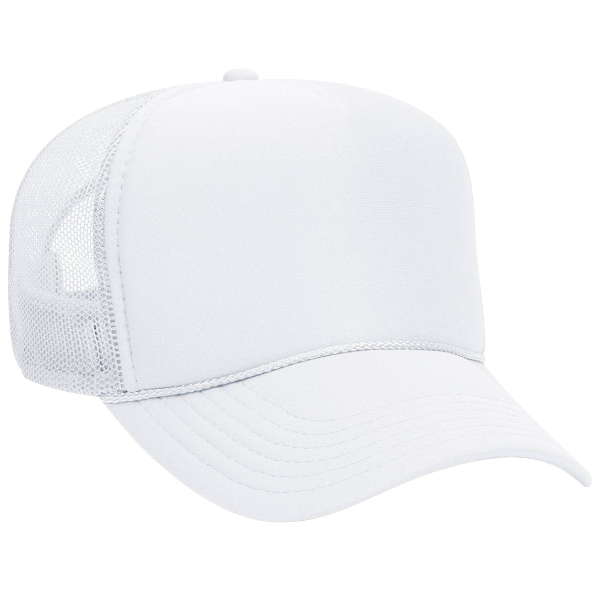 OTTO 32-467 5-Panel, Mid Profile Foam Trucker Hats, Mesh Back