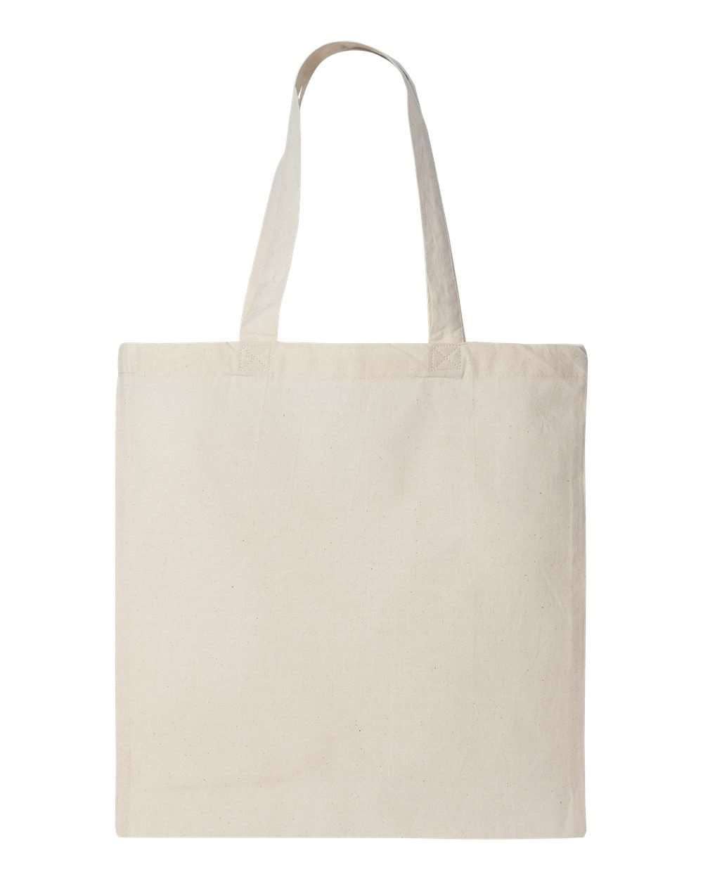 Q-Tees Economical Tote, Cotton Tote Bag - QTB