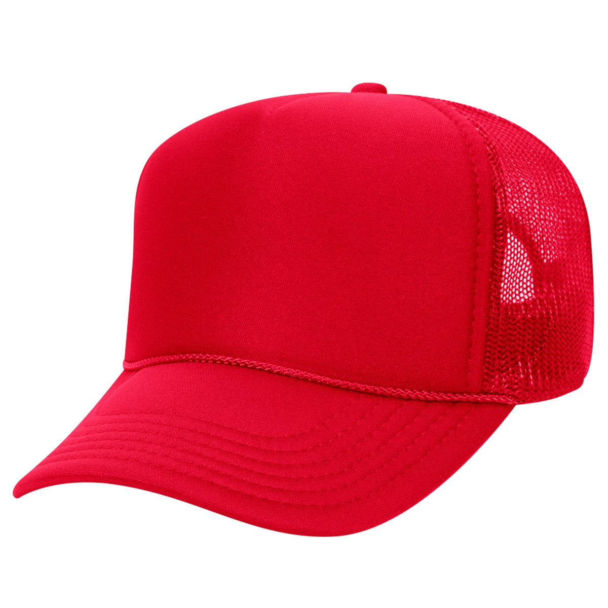 OTTO 32-467 5-Panel, Mid Profile Foam Trucker Hats, Mesh Back
