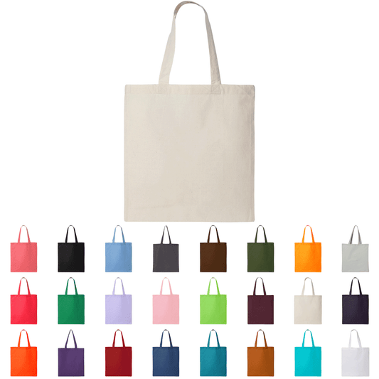 Q-Tees Economical Tote, Cotton Tote Bag - QTB