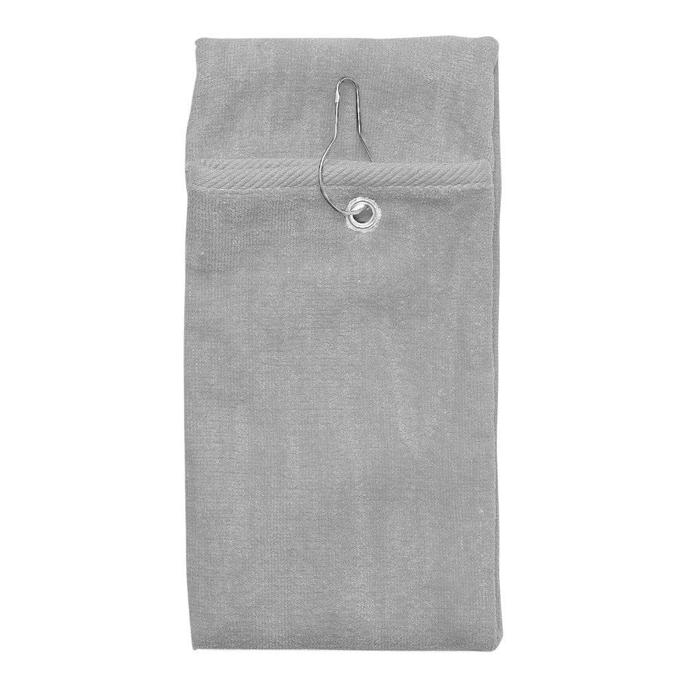 Cobra T-800G Tri-Fold Towel with Antique Brass Grommet & Hook