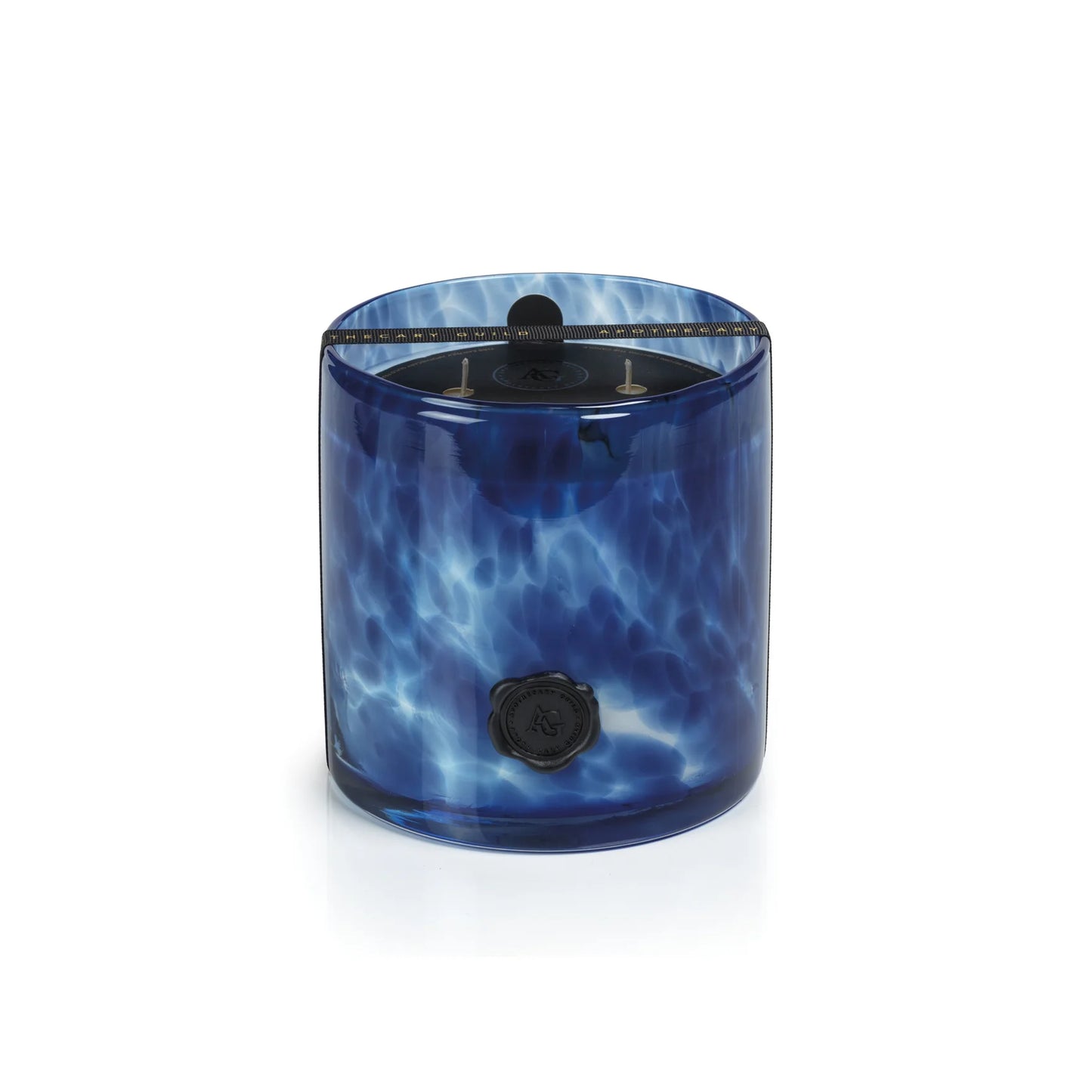 Sea Salt & Coastal Mist - Glass Three-Wick Candle Jar