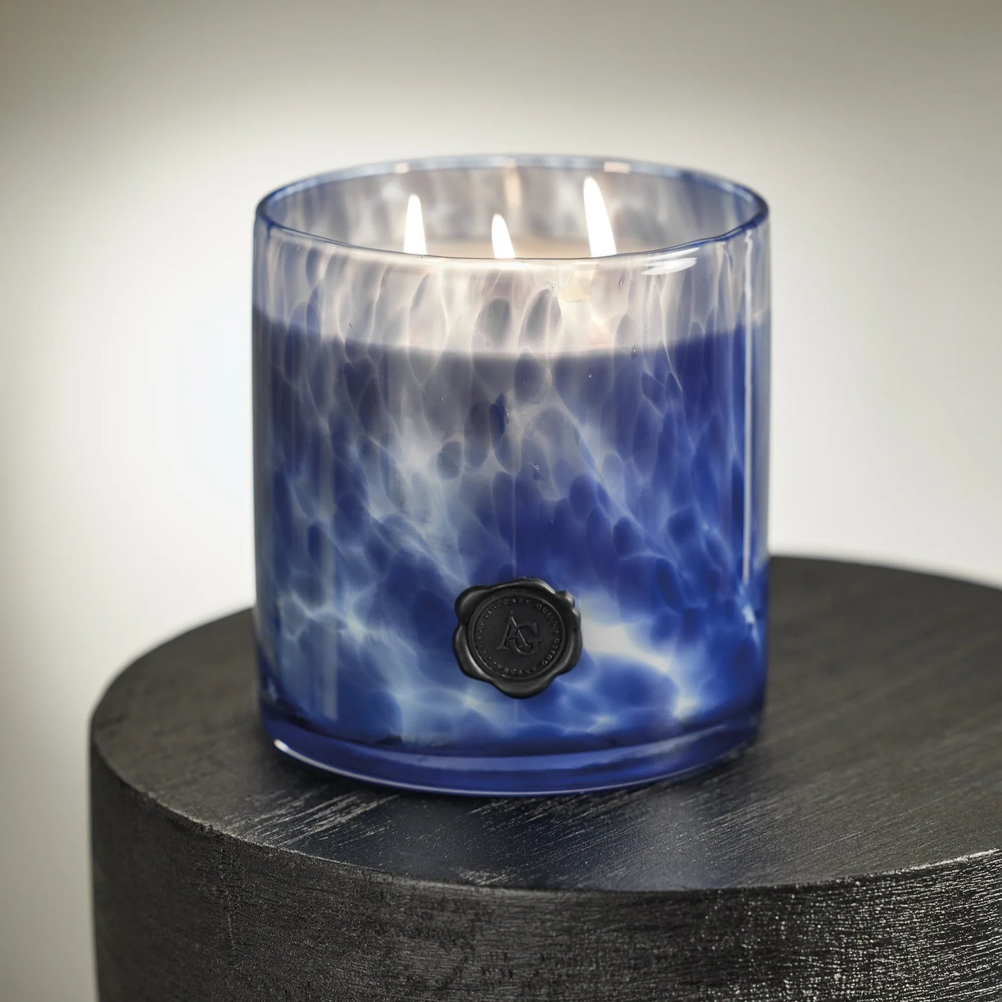 Sea Salt & Coastal Mist - Glass Three-Wick Candle Jar