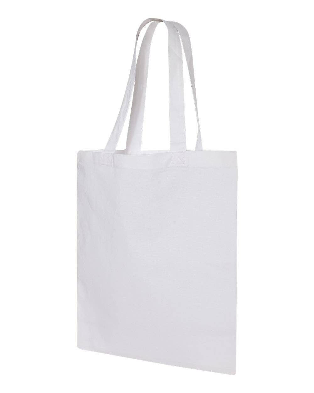 Q-Tees Economical Tote, Cotton Tote Bag - QTB