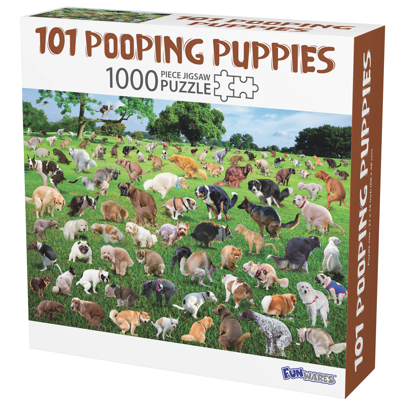 101 Pooping Puppies Puzzle